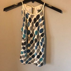 Ann Taylor sequin tank top